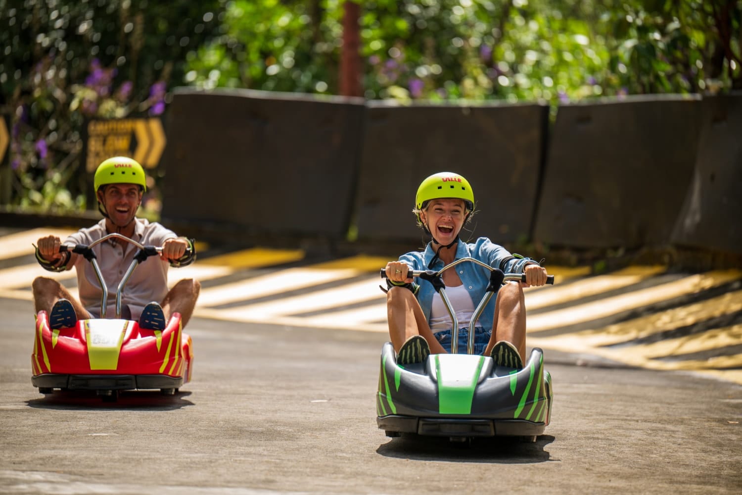 mountain luge kart, activities in Mauritius, luge karting, luge kart mauritius, nature activities, Vallé, Nature park.