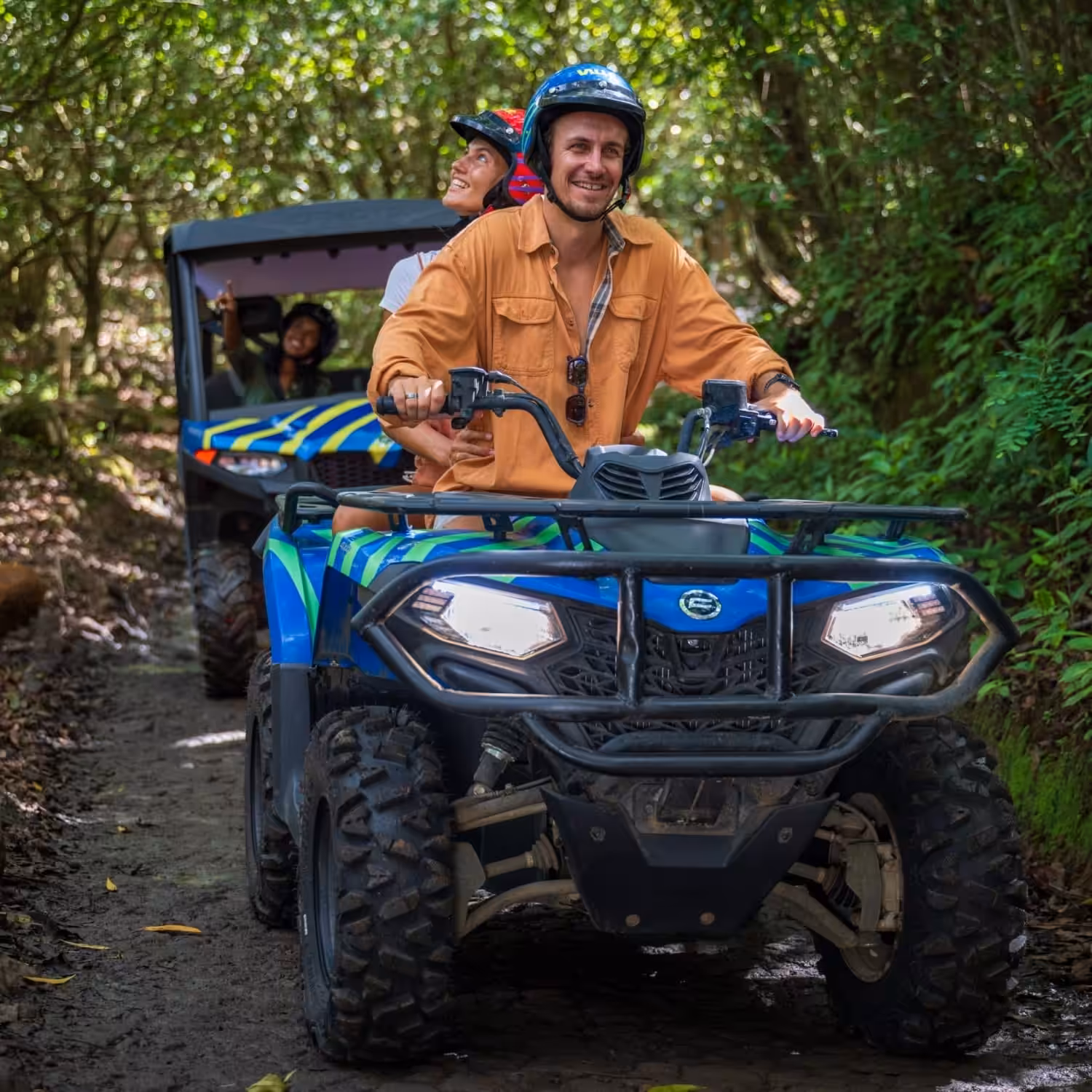 quad biking adventure, off-road trails at Vallé, Mauritius, activities in Mauritius, Adventures in Mauritius, Nature activities, Quad adventure track, off-road adventure