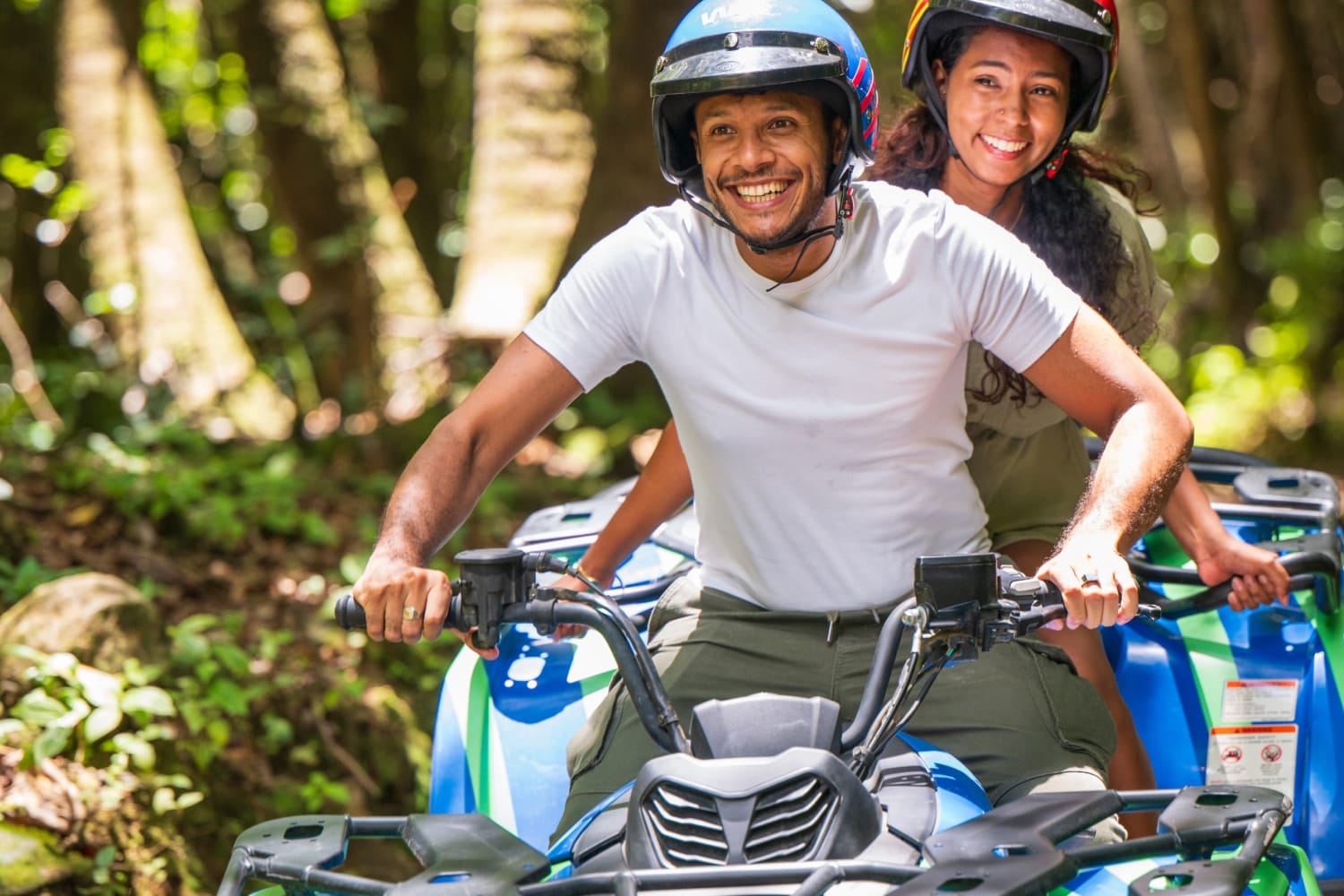 quad biking adventure, off-road trails at Vallé, Mauritius, activities in Mauritius, Adventures in Mauritius, Nature activities, Quad adventure track, off-road adventure